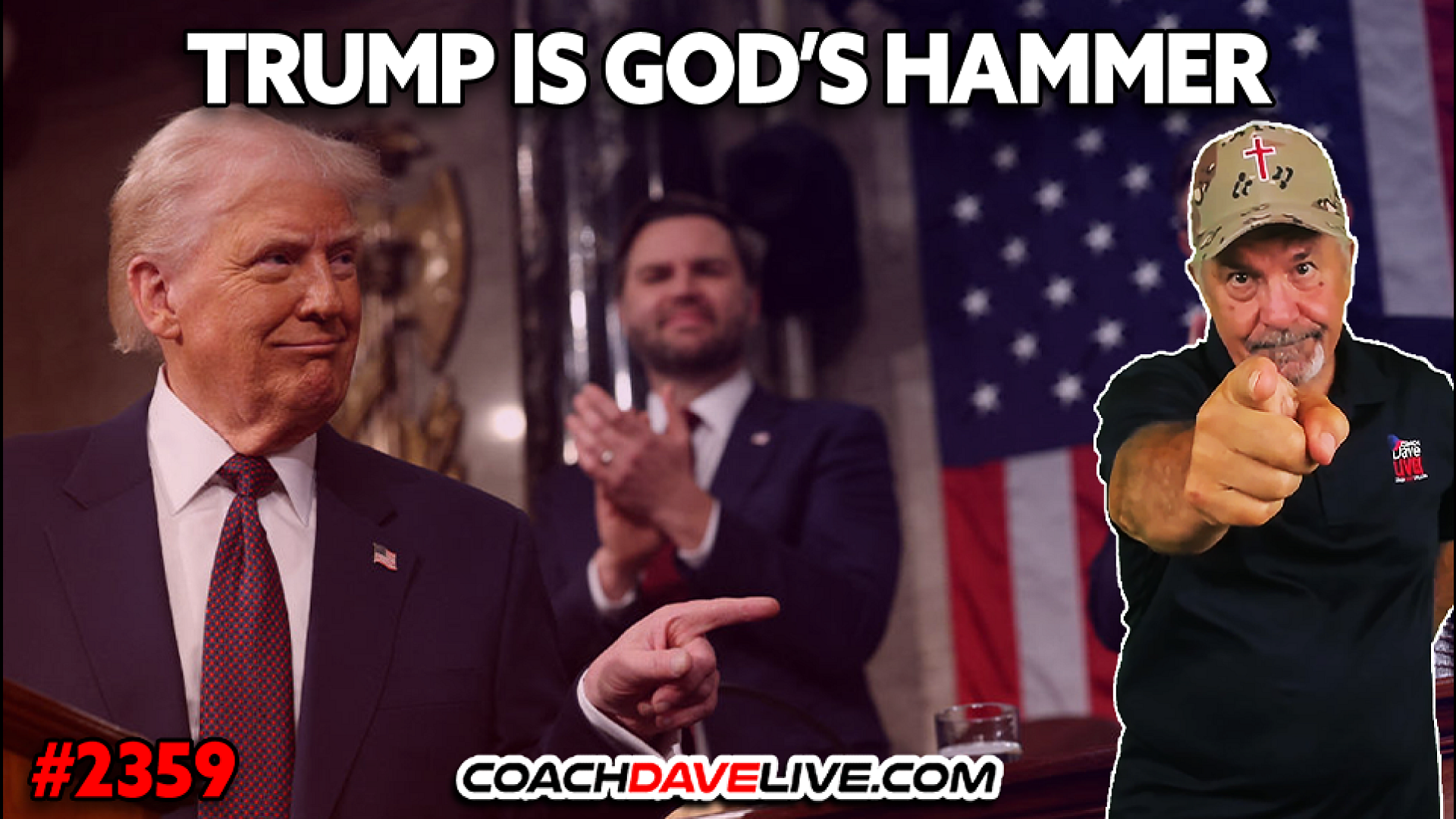 TRUMP IS GODS HAMMER