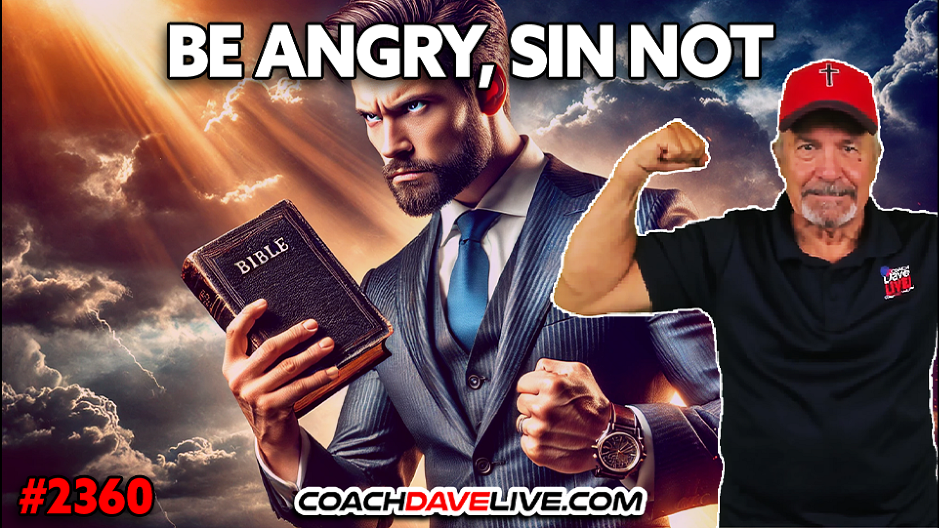 BE ANGRY, SIN NOT